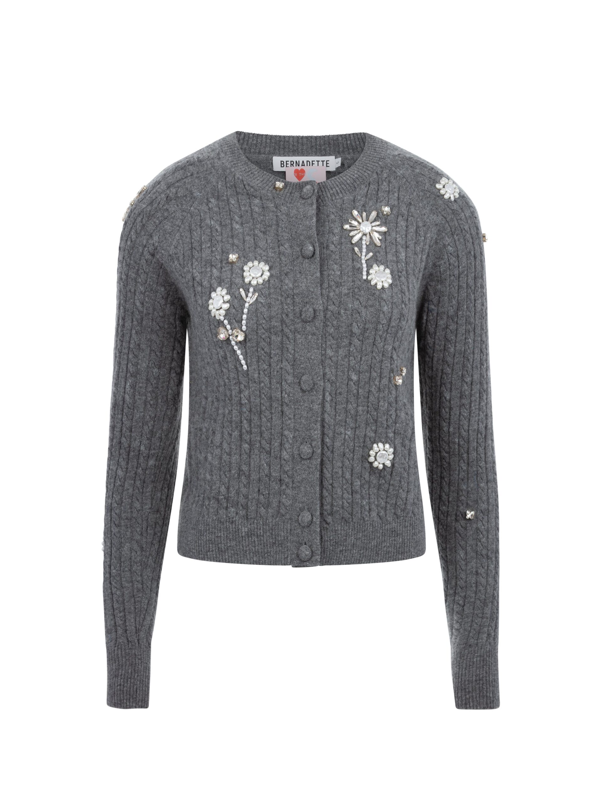 Bernadette Cardigan Gilberte Embroidered Bernadette Cardigan Gilberte Embroidered
