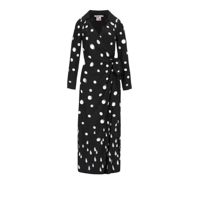 Bernadette Dress Marion Embroidered