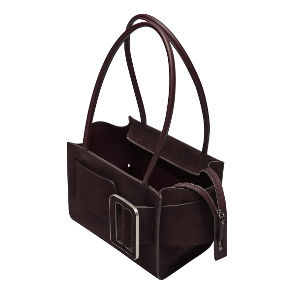 Red Plum - Boyy Bags - Oversized Buckle Bag - Shop at Luxury Shoes 