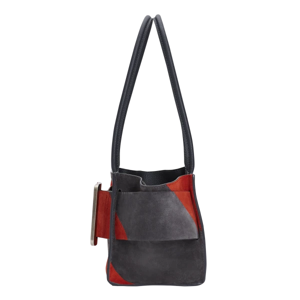 Piombo/Koi - Boyy Bags - Oversized Buckle Bag - Shop at Luxury Shoes 