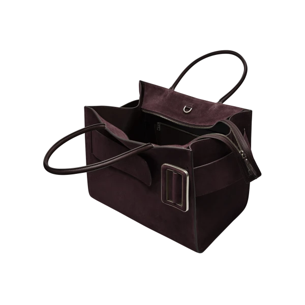 Red Plum - Boyy Bags - Oversized Buckle Bag - Shop at Luxury Shoes 