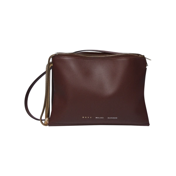 Hickory - Boyy Bags - Oversized Buckle Bag - Shop at Luxury Shoes 