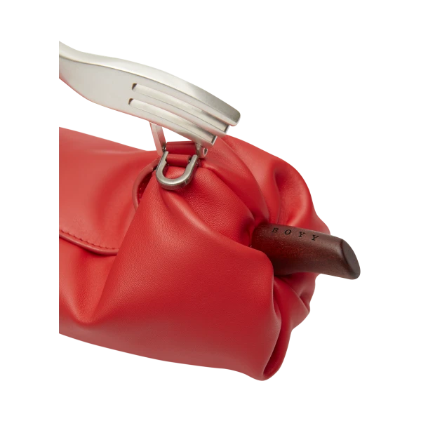 Poppy Red - Boyy Bags - Oversized Buckle Bag - Shop at Luxury Shoes 