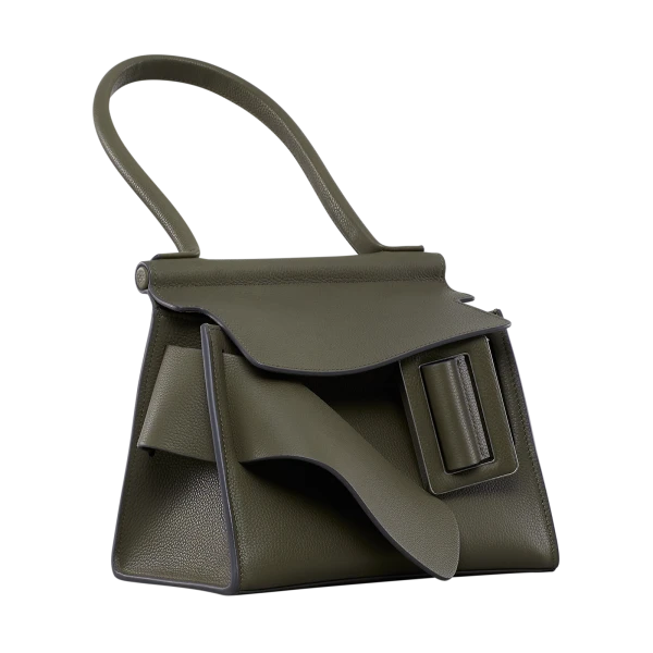 Hojicha - Boyy Bags - Oversized Buckle Bag - Shop at Luxury Shoes 