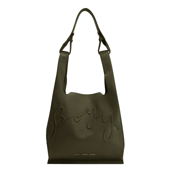 Olive - Boyy Bags - Oversized Buckle Bag - Shop at Luxury Shoes 