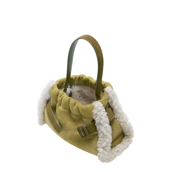 Beige/Caccia - Boyy Bags - Oversized Buckle Bag - Shop at Luxury Shoes 