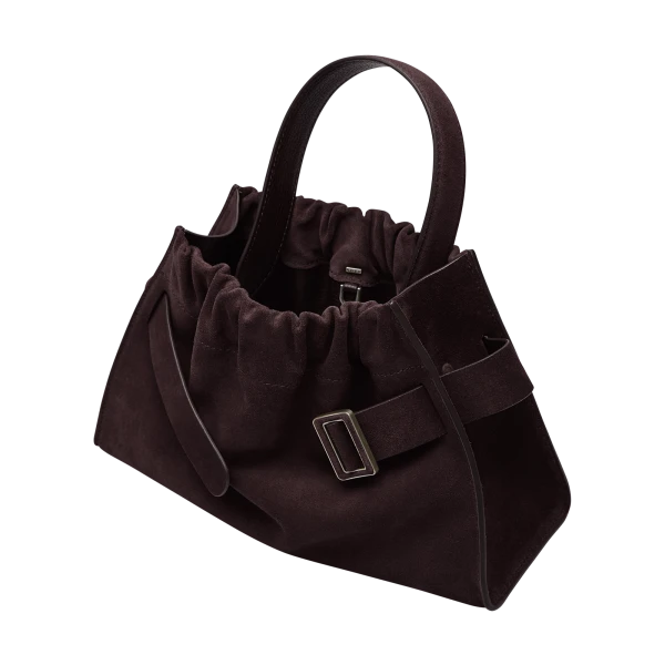 Red Plum - Boyy Bags - Oversized Buckle Bag - Shop at Luxury Shoes 