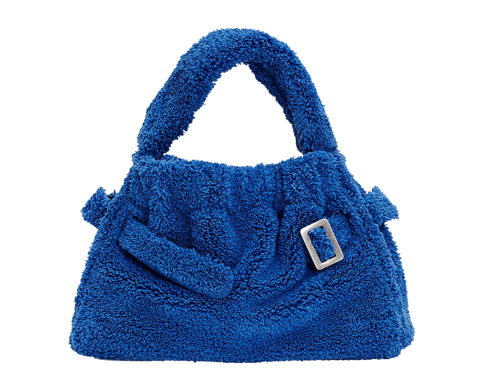 Boyy-Scrunchy-Satchel-Terry-Cloth-Blu-Coveti BOYY Scrunchy Satchel