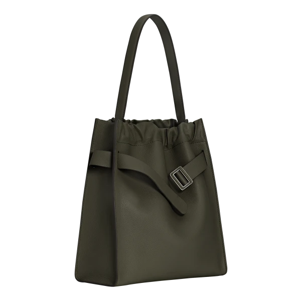 Hojicha - Boyy Bags - Oversized Buckle Bag - Shop at Luxury Shoes 