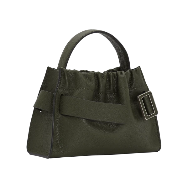 Hojicha - Boyy Bags - Oversized Buckle Bag - Shop at Luxury Shoes 
