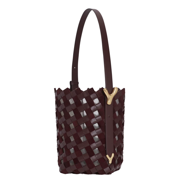 Bordeaux Gaucho - Boyy Bags - Oversized Buckle Bag - Shop at Luxury Shoes 