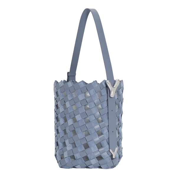Muted Blue - Boyy Bags - Oversized Buckle Bag - Shop at Luxury Shoes 