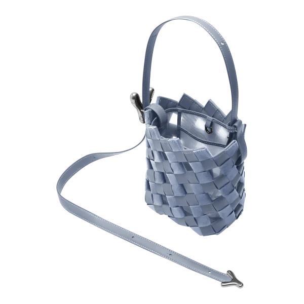 Muted Blue - Boyy Bags - Oversized Buckle Bag - Shop at Luxury Shoes 