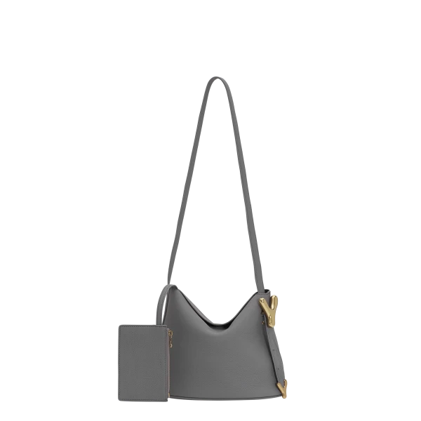 Gris - Boyy Bags - Oversized Buckle Bag - Shop at Luxury Shoes 