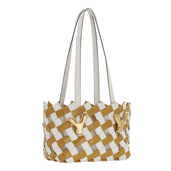 Amber Gold Corn Chowder - Boyy Bags - Oversized Buckle Bag - Shop at Luxury Shoes 
