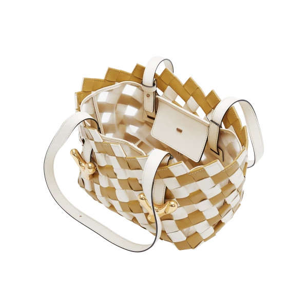 Amber Gold Corn Chowder - Boyy Bags - Oversized Buckle Bag - Shop at Luxury Shoes 