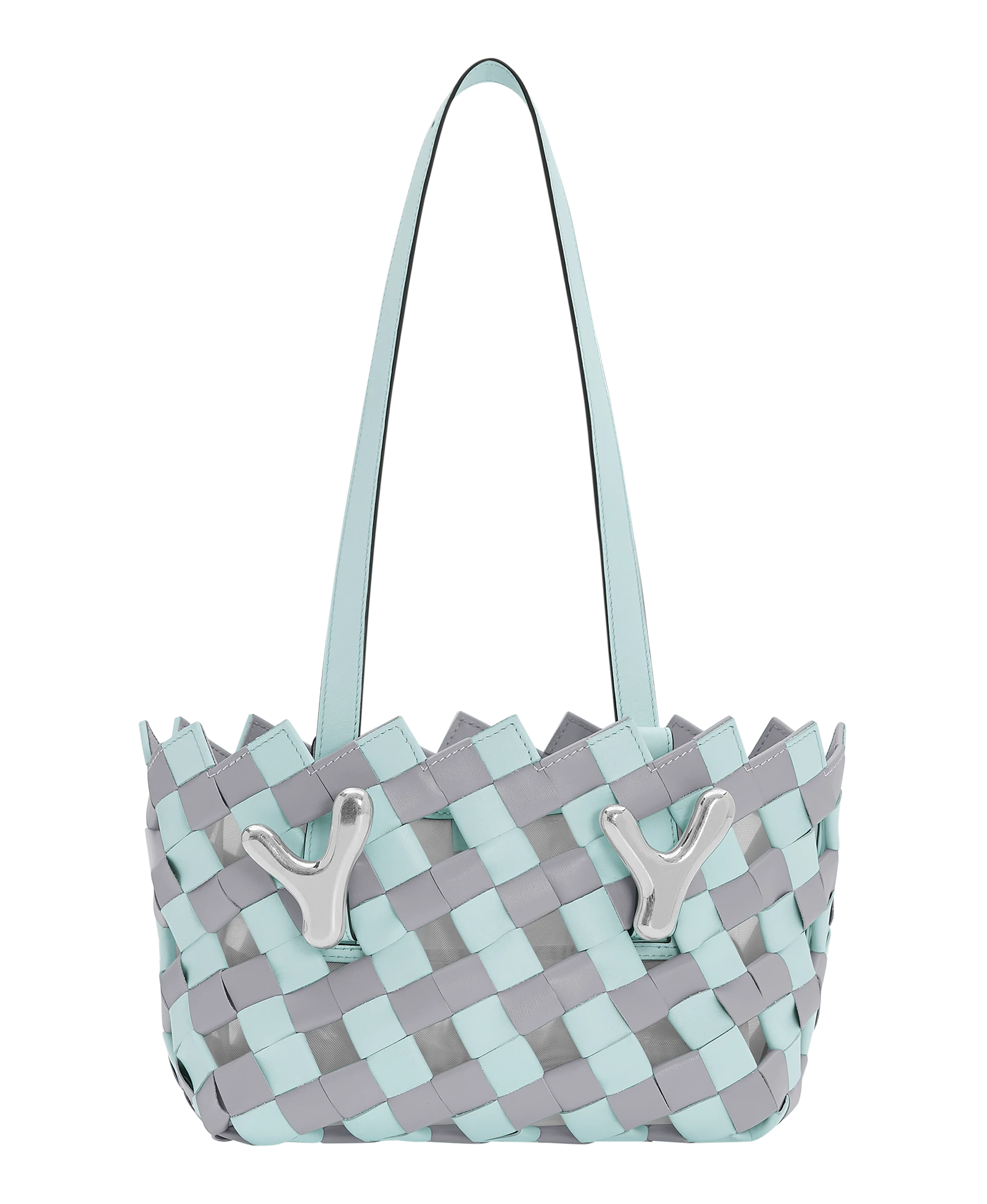 Boyy-YY-West-23-Woven-Tote-Mint-Mist-Grey-Coveti BOYY YY West 23 Woven Tote