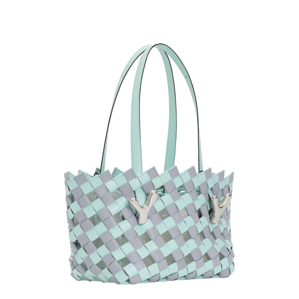 Mint Mist Grey - Boyy Bags - Oversized Buckle Bag - Shop at Luxury Shoes 