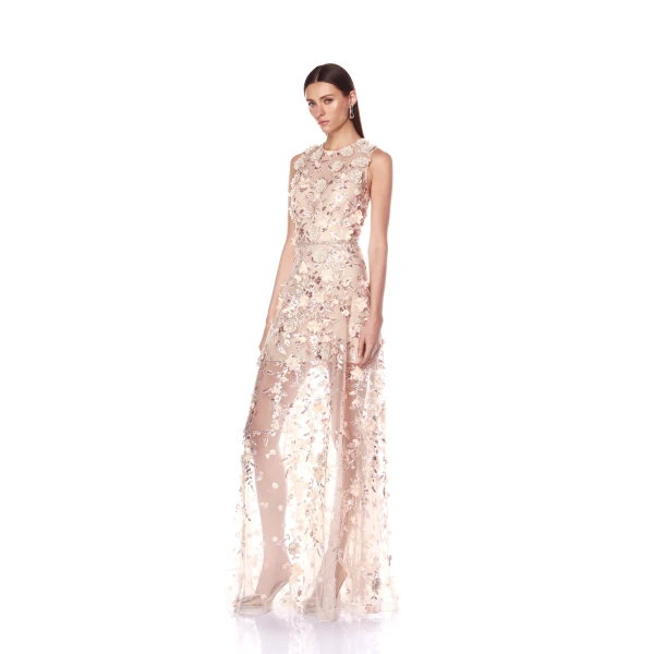 Bronx and Banco Dresses - Bronx and Banco Sequin Evening Dress - Natalie De'Banco Design - Shop at Luxury Shoes 