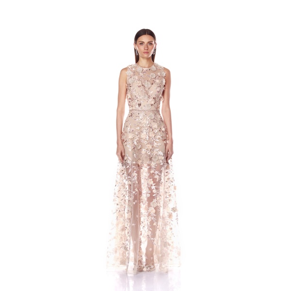 Bronx and Banco Dresses - Bronx and Banco Sequin Evening Dress - Natalie De'Banco Design - Shop at Luxury Shoes 