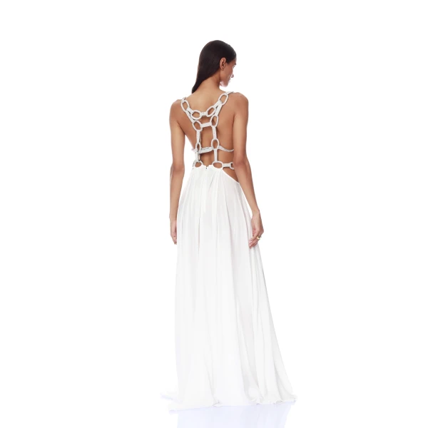 Bronx and Banco Dresses - Bronx and Banco Sequin Evening Dress - Natalie De'Banco Design - Shop at Luxury Shoes 