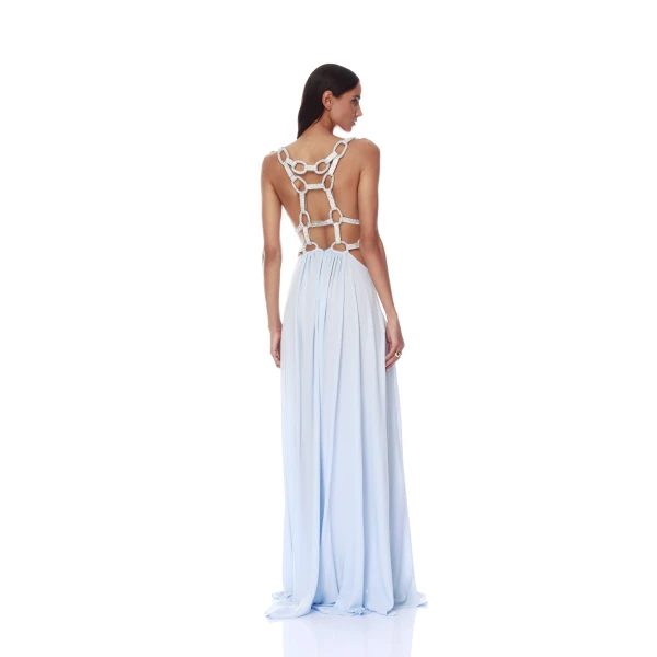 Bronx and Banco Dresses - Bronx and Banco Sequin Evening Dress - Natalie De'Banco Design - Shop at Luxury Shoes 