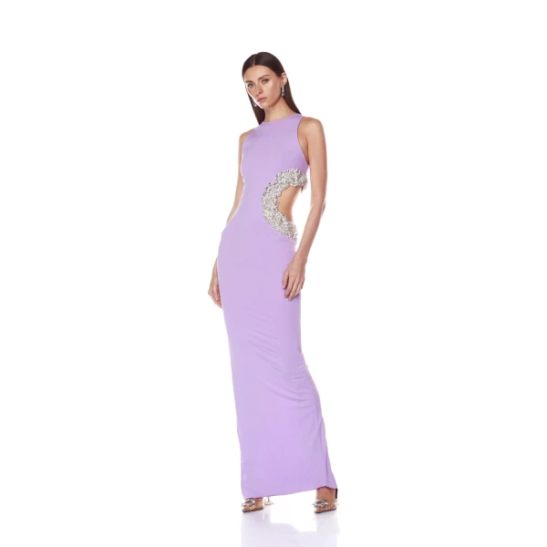 Bronx and Banco Dresses - Bronx and Banco Sequin Evening Dress - Natalie De'Banco Design - Shop at Luxury Shoes 