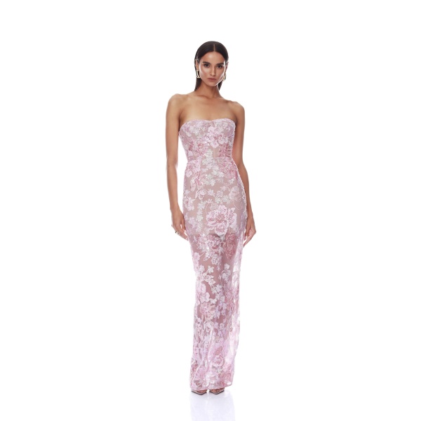 Bronx and Banco Dresses - Bronx and Banco Sequin Evening Dress - Natalie De'Banco Design - Shop at Luxury Shoes 