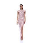Bronx and Banco Dresses - Bronx and Banco Sequin Evening Dress - Natalie De'Banco Design - Shop at Luxury Shoes 