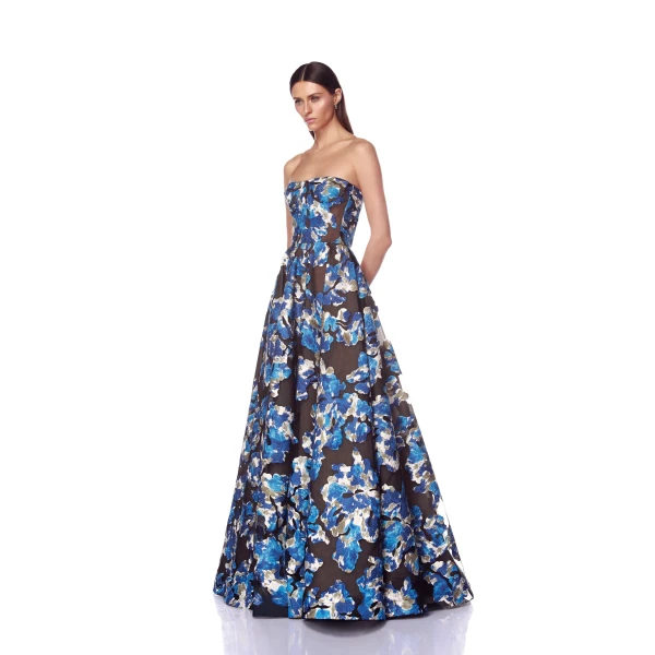 Bronx and Banco Dresses - Bronx and Banco Sequin Evening Dress - Natalie De'Banco Design - Shop at Luxury Shoes 