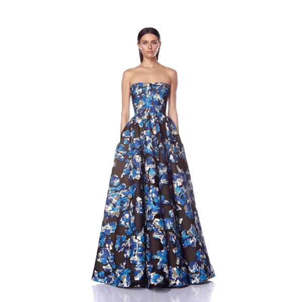 Bronx and Banco Dresses - Bronx and Banco Sequin Evening Dress - Natalie De'Banco Design - Shop at Luxury Shoes 