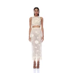 Bronx and Banco Skirts - Bronx and Banco Sequin Evening Dress - Natalie De'Banco Design - Shop at Luxury Shoes 