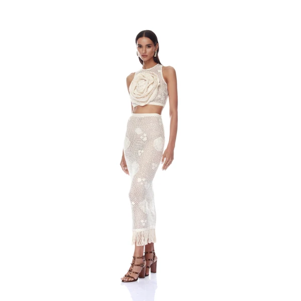 Bronx and Banco Skirts - Bronx and Banco Sequin Evening Dress - Natalie De'Banco Design - Shop at Luxury Shoes 