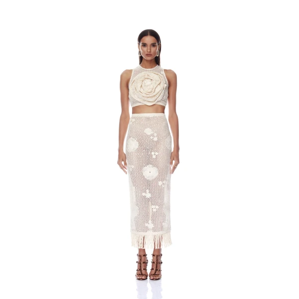 Bronx and Banco Skirts - Bronx and Banco Sequin Evening Dress - Natalie De'Banco Design - Shop at Luxury Shoes 