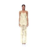 Bronx and Banco Dresses - Bronx and Banco Sequin Evening Dress - Natalie De'Banco Design - Shop at Luxury Shoes 