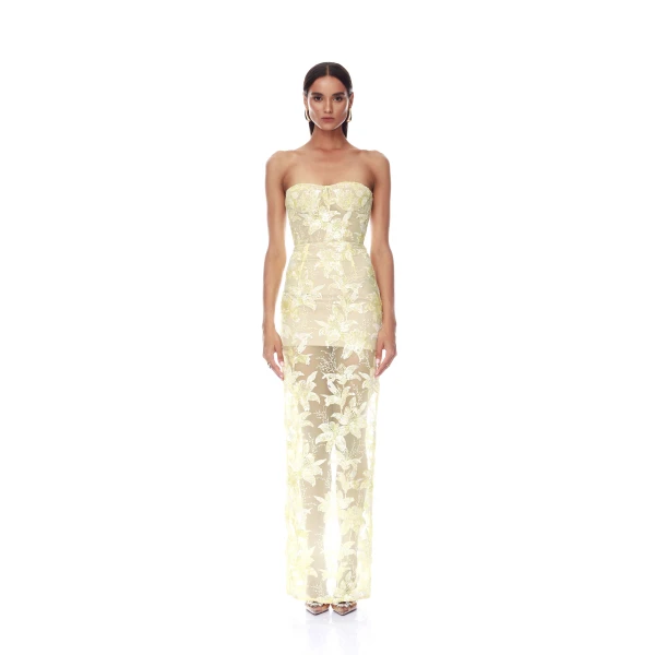 Bronx and Banco Dresses - Bronx and Banco Sequin Evening Dress - Natalie De'Banco Design - Shop at Luxury Shoes 