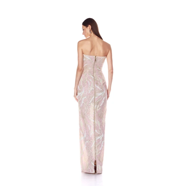 Bronx and Banco Dresses - Bronx and Banco Sequin Evening Dress - Natalie De'Banco Design - Shop at Luxury Shoes 