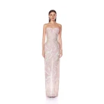Bronx and Banco Dresses - Bronx and Banco Sequin Evening Dress - Natalie De'Banco Design - Shop at Luxury Shoes 