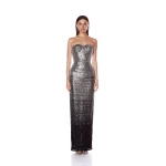 Bronx and Banco Dresses - Bronx and Banco Sequin Evening Dress - Natalie De'Banco Design - Shop at Luxury Shoes 