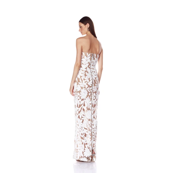 Bronx and Banco Dresses - Bronx and Banco Sequin Evening Dress - Natalie De'Banco Design - Shop at Luxury Shoes 
