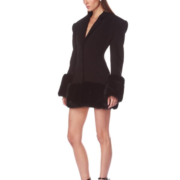 Bronx and Banco Emerson Black Blazer Dress, view 3