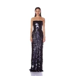 Bronx and Banco Dresses - Bronx and Banco Sequin Evening Dress - Natalie De'Banco Design - Shop at Luxury Shoes 