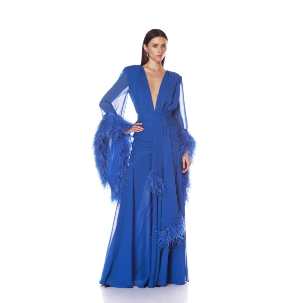 Bronx and Banco Dresses - Bronx and Banco Sequin Evening Dress - Natalie De'Banco Design - Shop at Luxury Shoes 