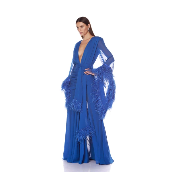 Bronx and Banco Dresses - Bronx and Banco Sequin Evening Dress - Natalie De'Banco Design - Shop at Luxury Shoes 
