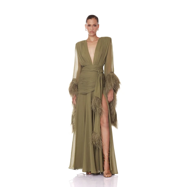 Bronx and Banco Dresses - Bronx and Banco Sequin Evening Dress - Natalie De'Banco Design - Shop at Luxury Shoes 