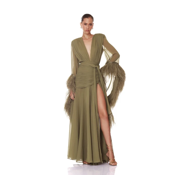 Bronx and Banco Dresses - Bronx and Banco Sequin Evening Dress - Natalie De'Banco Design - Shop at Luxury Shoes 