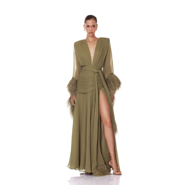 Bronx and Banco Dresses - Bronx and Banco Sequin Evening Dress - Natalie De'Banco Design - Shop at Luxury Shoes 