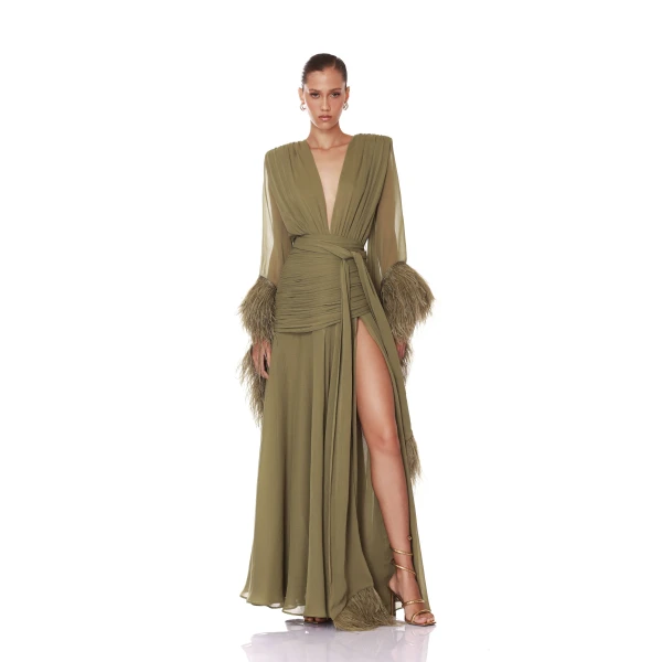 Bronx and Banco Dresses - Bronx and Banco Sequin Evening Dress - Natalie De'Banco Design - Shop at Luxury Shoes 
