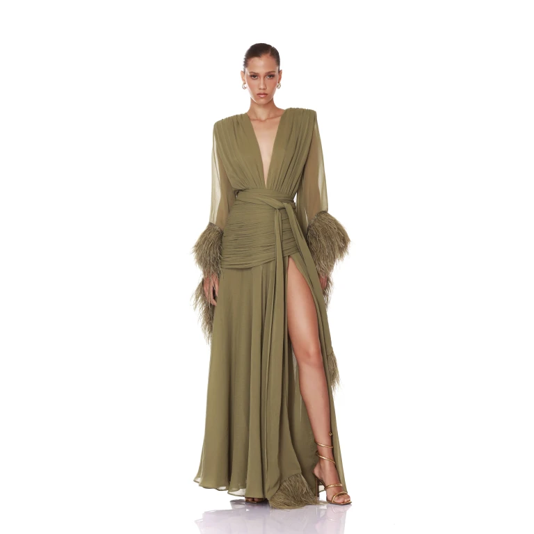 Bronx and Banco Dresses - Bronx and Banco Sequin Evening Dress - Natalie De'Banco Design - Shop at Luxury Shoes 