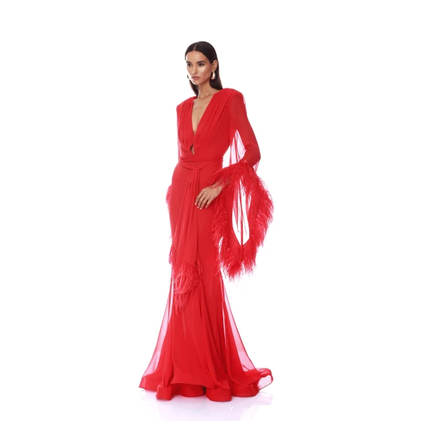 Bronx and Banco Dresses - Bronx and Banco Sequin Evening Dress - Natalie De'Banco Design - Shop at Luxury Shoes 